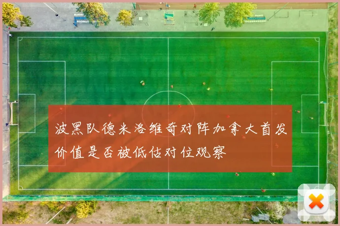 波黑队德米洛维奇对阵加拿大首发价值是否被低估对位观察